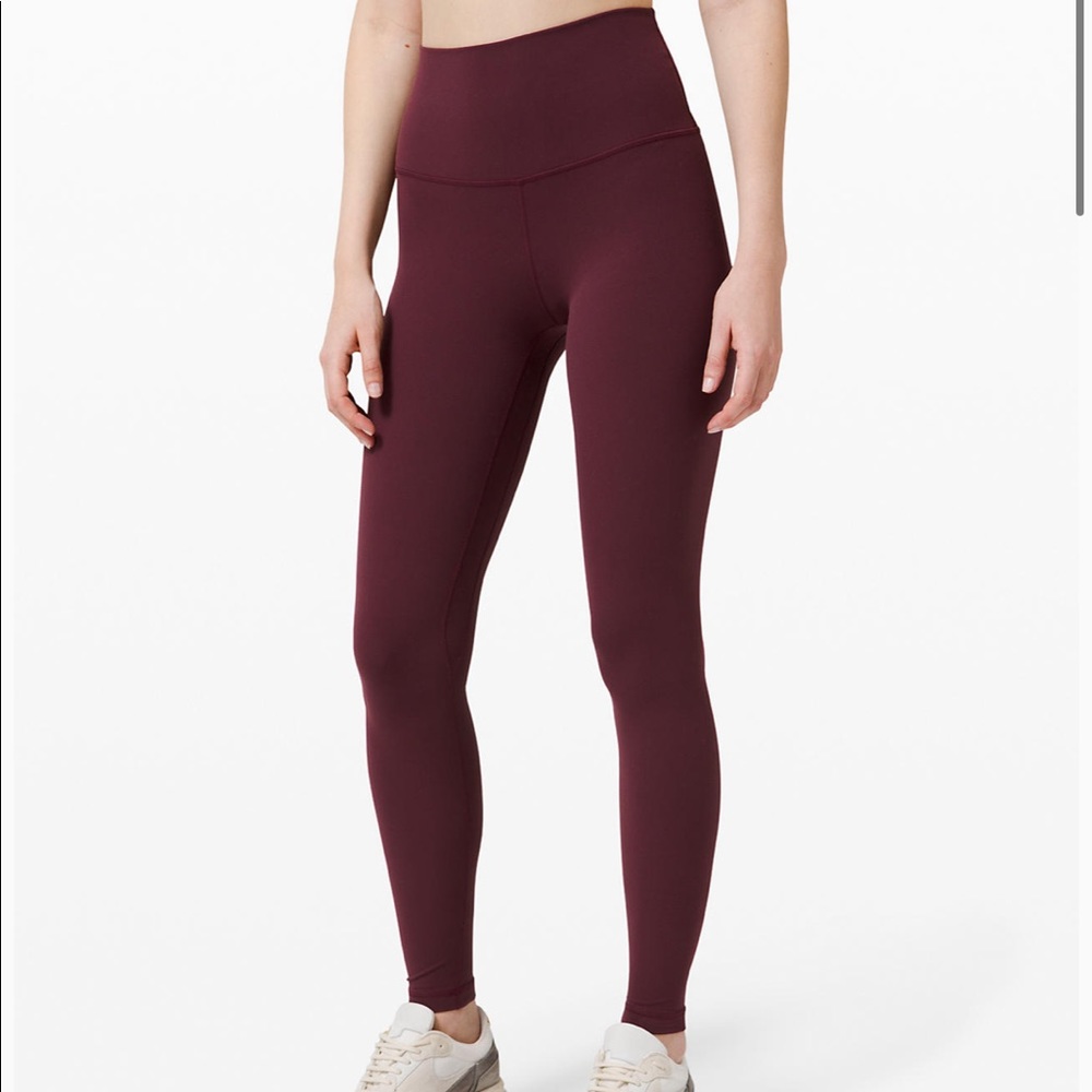 Lululemon Align Leggings 28” in Cassis